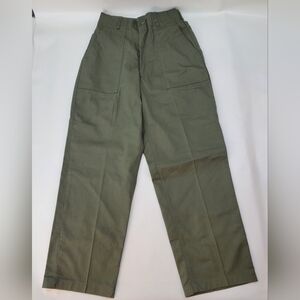 Vintage US Army OG 507 Utility Trouser 26x27